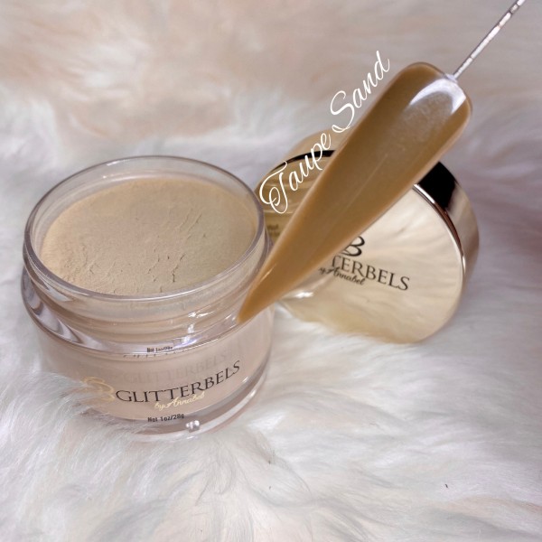 GLITTERBELS TAUPE SAND