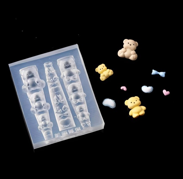 JUSTNAILS silicone molds form 09