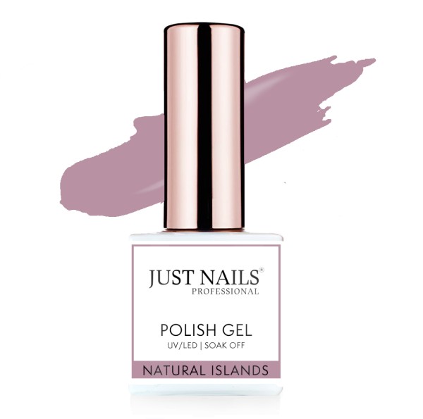 JUSTNAILS Gel Polish Color - NATURAL ISLANDS - Shellac Soak-off