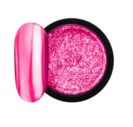 JUSTNAILS Mirror-Glow Nagel Pigment - Pink Miracle
