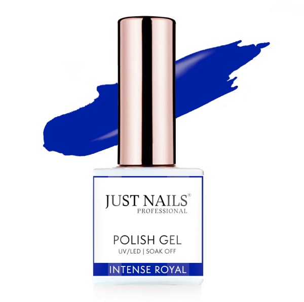 JUSTNAILS Abverkauf Gel Polish Color - Intense Royal - Shellac Soak-off