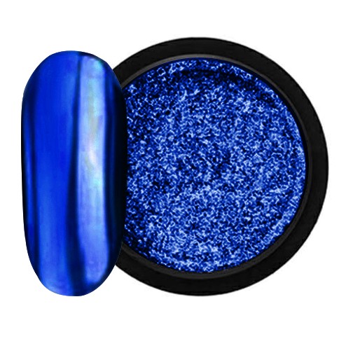 JUSTNAILS Mirror-Glow Nagel Pigment - Deep Night