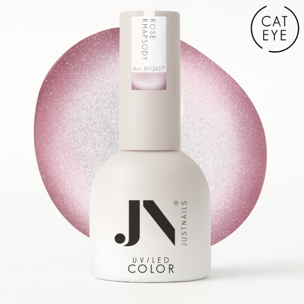 JUSTNAILS Polish Gel 5D Cat Eye - ROSE RHAPSODY