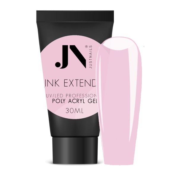 JUSTNAILS Polygel - Pink Extended