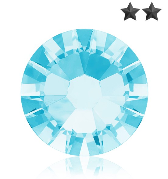 Kristall Rhinstones High Quality - Aquamarine