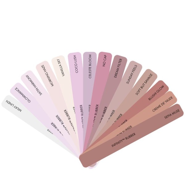 Muster Tip Swatch Labels: INFINITY Rubber