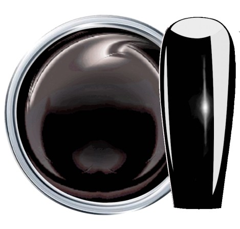 JUSTNAILS Farbgel Premium 3D Plastilin - black