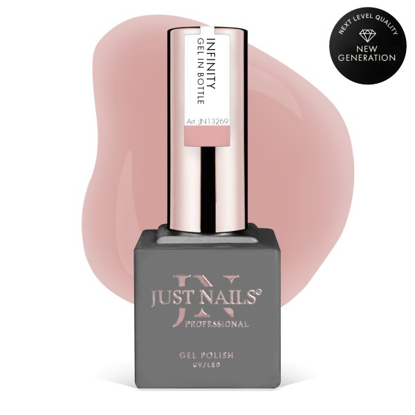 JUSTNAILS INFINITY Gel in Bottle - BEIGE ATELIER