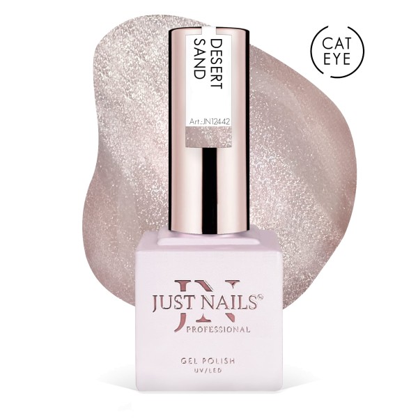 JUSTNAILS Polish Gel 5D Cat Eye - DESERT SAND