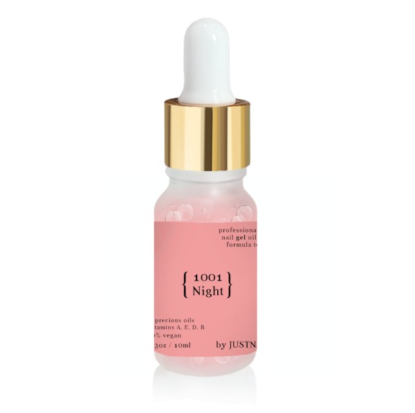 JUSTNAILS Premium Protect GEL Nail Oil - 1001 Night 10ml