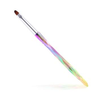 JUSTNAILS Premium Pinsel Katzenzunge  Gr.6  Farbverlauf Diamond JUSTNAILS Premium Pinsel Katzenzunge  Gr.6  Farbverlauf Diamond