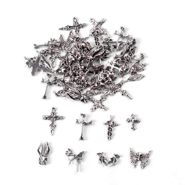 JUSTNAILS Charms Mix 05 50pcs