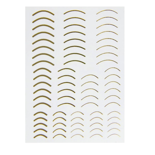 Flexible Stripes rund Set gold