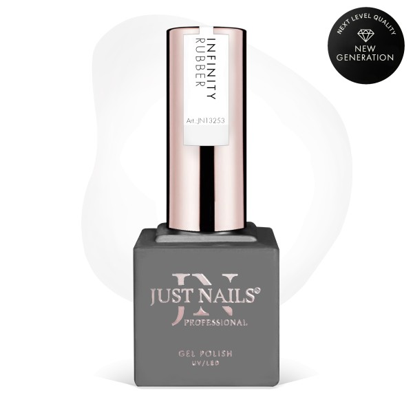 JUSTNAILS Rubber Gel INFINITY BASE - MILKY LINEN