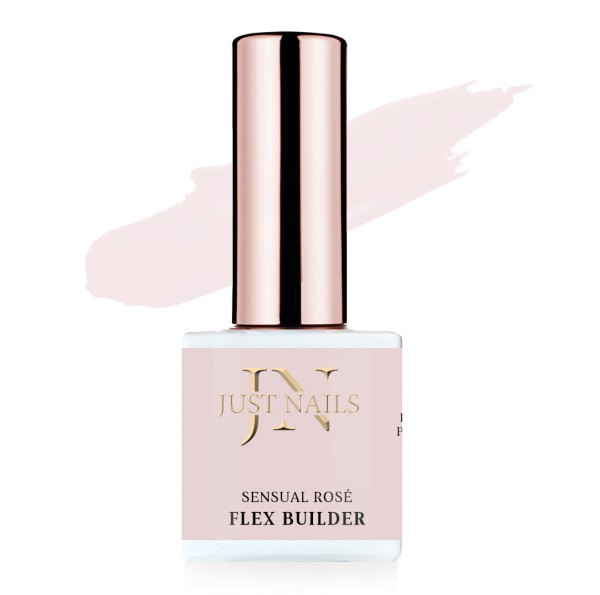JUSTNAILS Shellac Builder Cover - Sensual Rose - Polish Soak-off Gel 12ml