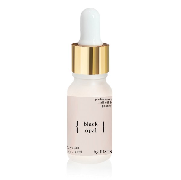 JUSTNAILS Premium Protect Nail Oil - Black Opal 10ml