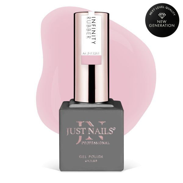 JUSTNAILS Rubber Gel INFINITY BASE - DREAM FILTER